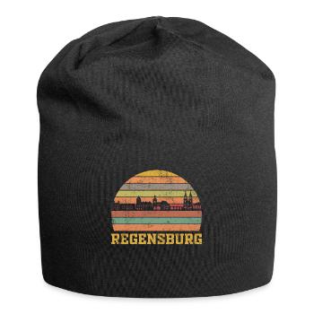 Regensburg - Jersey-Beanie - Schwarz - Vorne