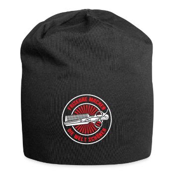 Friseur - Jersey-Beanie - Schwarz - Vorne
