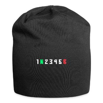 Motorrad Motorradfahrer Schaltung - Jersey-Beanie - Schwarz - Vorne