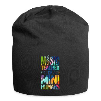 École de professeur de musique - Bonnet en jersey - noir - Devant
