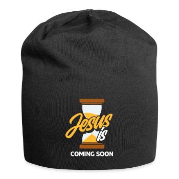 Pastor Jesus coming soon Pastor - Jersey Beanie - black - Front