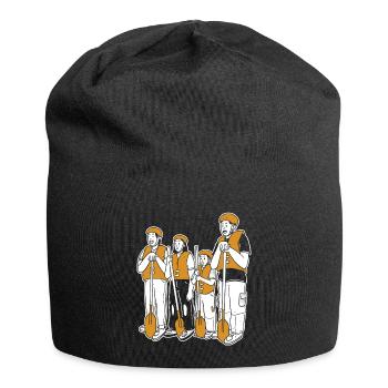 Tenue d’équipe de rafting pour les équipes de navigation de plaisance en montagne - Bonnet en jersey - noir - Devant