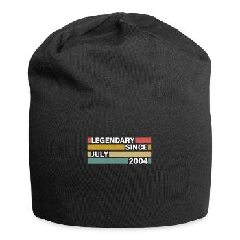 18ème anniversaire Juillet millésime 2004 idée cadeau - Bonnet en jersey - noir - Devant