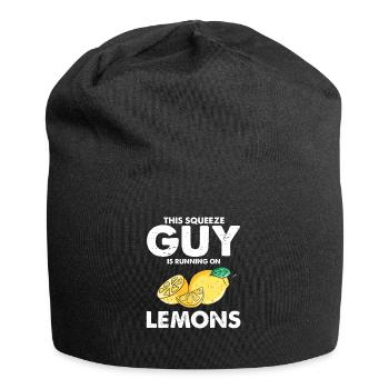 Lemonade Lemon Lemonade Lemonade Lemonade Stand Design - Jersey Beanie - black - Front