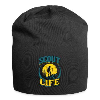 Scout Life Scout Camping Outdoor Scout - Jersey Beanie - black - Front