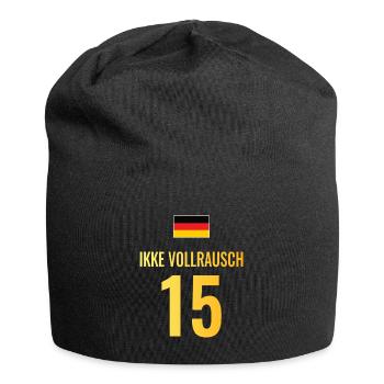 Fußball Sauf Trikot Deutschland Mallorca Gruppen - Jersey-Beanie - Schwarz - Vorne