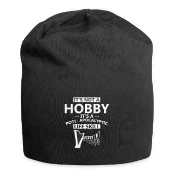 Conception de harpe pour harpiste et joueur de harpe - Bonnet en jersey - noir - Devant