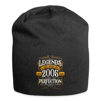 Legend 2005 17th Birthday Gift Men Funny - Jersey Beanie - black - Front