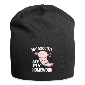 Axolotl Homework - Jersey Beanie - black - Front