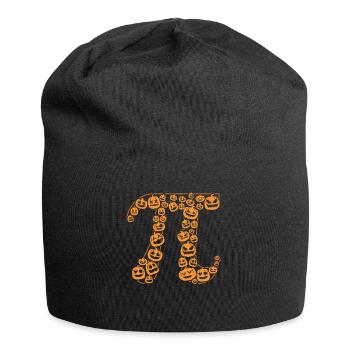 Pi-symbol Horde Von Kürbis-monstern - Jersey-Beanie - Schwarz - Vorne