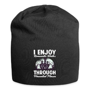 Lost Places Spuken Geisterjäger - Jersey-Beanie - Schwarz - Vorne