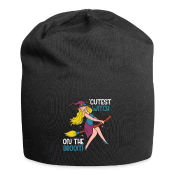 Sweetest Witch On Dem - Jersey Beanie - black - Front