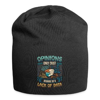 Opinions Lack of Data - Data Scientist Data - Jersey Beanie - black - Front