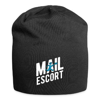 Briefträger Und Paket-Zusteller Für Postboten - Jersey-Beanie - Schwarz - Vorne
