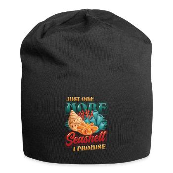Nur Noch Eine Muschel, Sammler Muschel. - Jersey-Beanie - Schwarz - Vorne