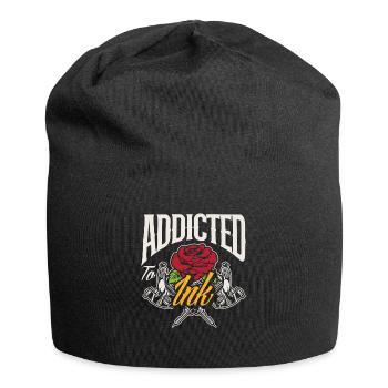 Tatouage Tatouage Tatouage Hobby Cadeau - Bonnet en jersey - noir - Devant