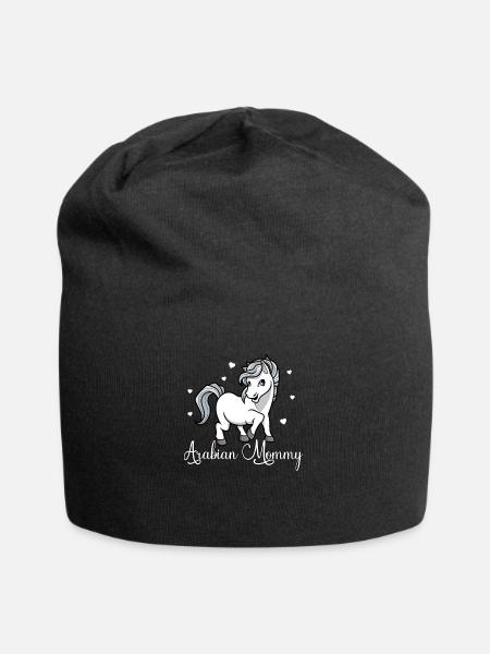 Pferdeliebhaber - Arabian Mommy - Jersey-Beanie - Schwarz