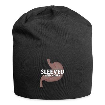 Gastric Bypass and Gastric Bypass Operation Design - Jersey Beanie - black - Front