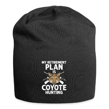 Conception de coyote pour les réacteurs de coyote - Bonnet en jersey - noir - Devant