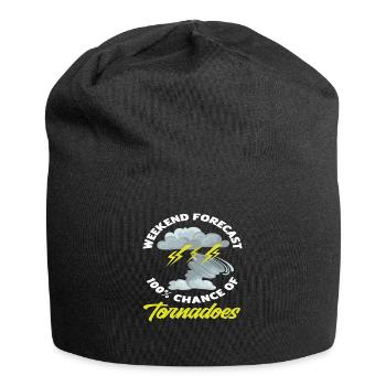 Storm Chaser Week-end Storm Chase - Bonnet en jersey - noir - Devant