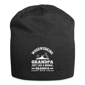 Holzarbeiter Opa - Jersey-Beanie - Anthrazit - Vorne