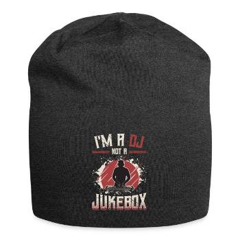 Ich Bin Ein Dj, Kein Jukebox-discjockey - Jersey-Beanie - Anthrazit - Vorne