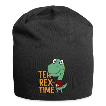 Tea Rex Time Outfit - Jersey Beanie - black - Front