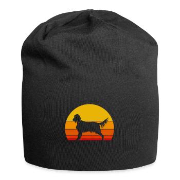 Irish Setter - Jersey-Beanie - Schwarz - Vorne
