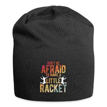 Badminton - Jersey-Beanie - Schwarz - Vorne