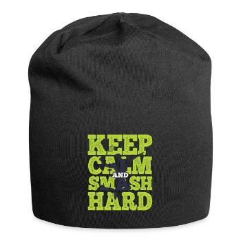 Badminton - Jersey-Beanie - Schwarz - Vorne
