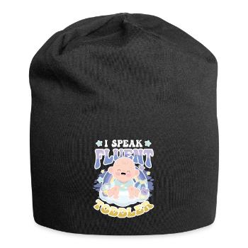 Ich Spreche Fließend Kleinkind - Jersey-Beanie - Schwarz - Vorne