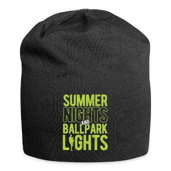 Baseball - Jersey-Beanie - Schwarz - Vorne
