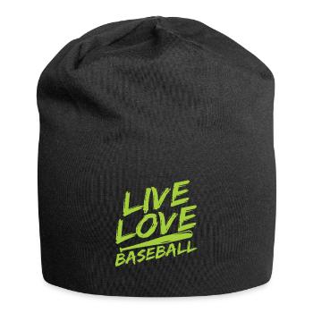 Baseball - Jersey-Beanie - Schwarz - Vorne