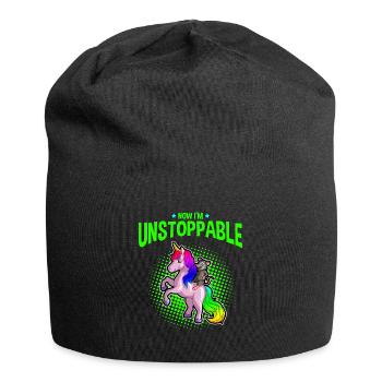 Opossum saying for animal lovers and possum - Jersey Beanie - black - Front
