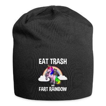 Opossum saying for animal lovers and possum - Jersey Beanie - black - Front