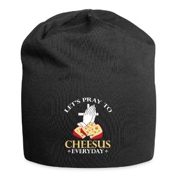 Charcuterie design for cheesemakers - Jersey Beanie - black - Front