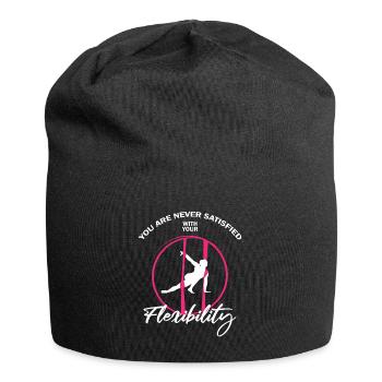Aerial Silks für Aerial Yoga und Aerial Gymnastics - Jersey-Beanie - Schwarz - Vorne
