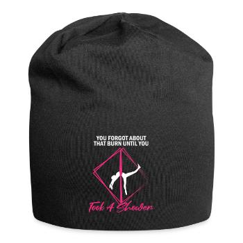 Aerial Silk Dancer for Aerial Ribbon and Aerialist - Jersey Beanie - black - Front