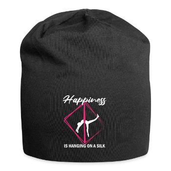 Aerial Silk Circus for Aerial Silk Performers - Jersey Beanie - black - Front