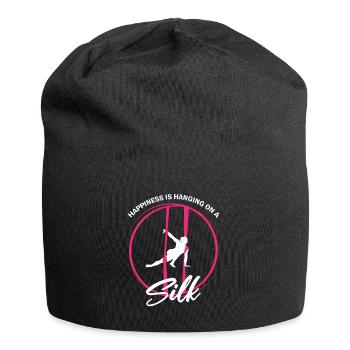 Aerial Silks für Aerial Yoga und Aerial Gymnastics - Jersey-Beanie - Schwarz - Vorne