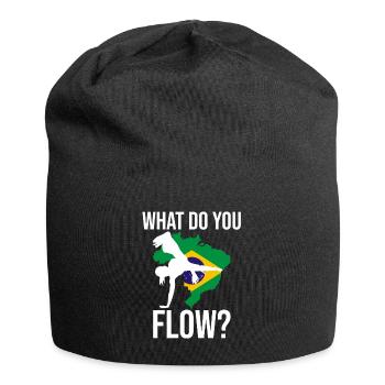Brasilianischer Tanz für Kickboxen - Jersey-Beanie - Schwarz - Vorne