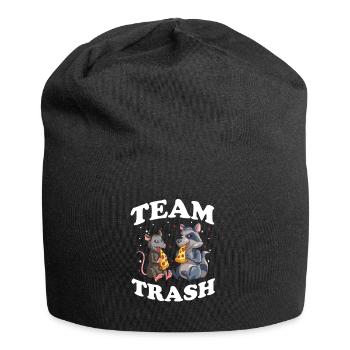 Sariga Design for Opossum and Raccoon - Jersey Beanie - black - Front