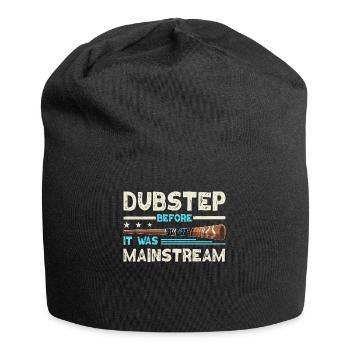 Didgeridoo Dubstep Before It Was Mainstream - Jersey-Beanie - Schwarz - Vorne