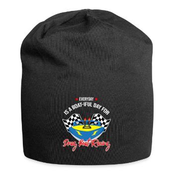 Conception de bateaux de course pour les courses de dragsters - Bonnet en jersey - noir - Devant