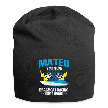 Conception de bateaux de course pour les courses de dragsters - Bonnet en jersey - noir - Devant