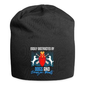 Dragon Boat Trainer for Chinese Boat Racing - Jersey Beanie - black - Front