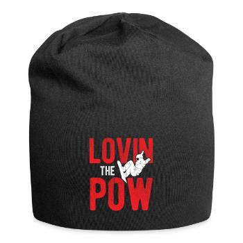 Snowboard Spruch für Snowboarder - Jersey-Beanie - Schwarz - Vorne