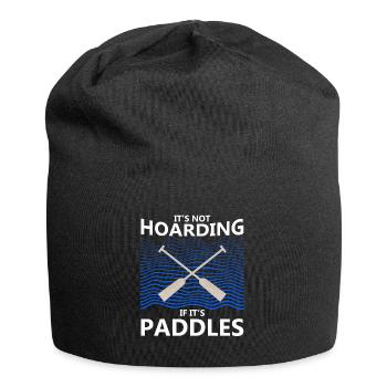Conception de course de bateaux-dragons pour Dragon Boating - Bonnet en jersey - noir - Devant