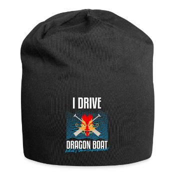 Chinese Boat Race for Dragon Boat Trainers - Jersey Beanie - black - Front