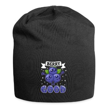 Berry good - Blueberry - Jersey Beanie - black - Front